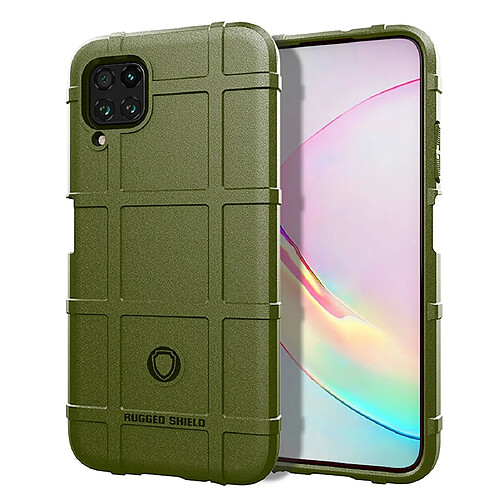 Wewoo Coque Pour Huawei Nova 6 TPU antichoc à couverture complète Vert armée