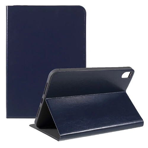 X-Level Etui en PU avec support bleu foncé pour votre Apple iPad mini (2021)