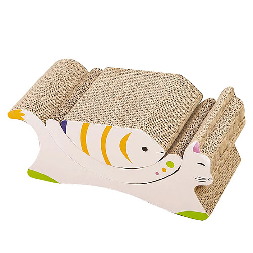 Universal 3 griffes pour chat, scripteurs de chatons, salons, jouets en carton, jouets pour chat.