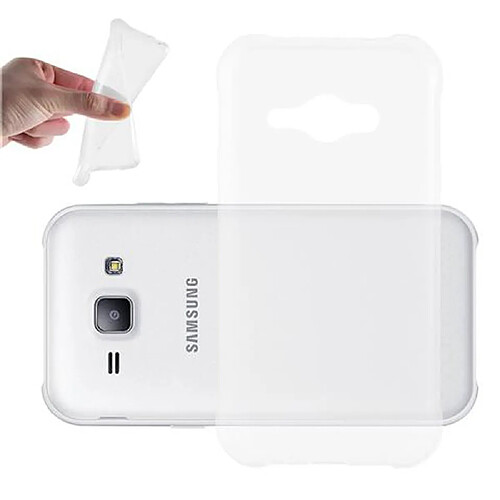 Cadorabo Coque Samsung Galaxy J1 ACE Etui en Transparent