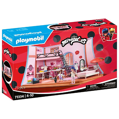 Playmobil® 71334 - Miraculous : chambre de marinette