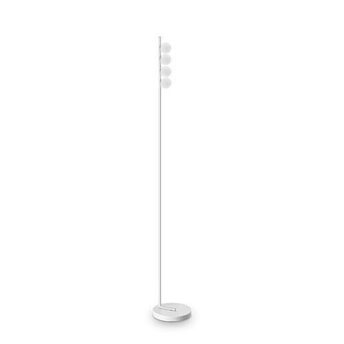 Ideal Lux Lampadaire multi-bras 4 lumières blanc 1000Lm 3000K