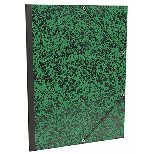 Clairefontaine 93248C - Un Carton à Dessin Annonay à élastique Format 28x38 cm, Couleur Vert