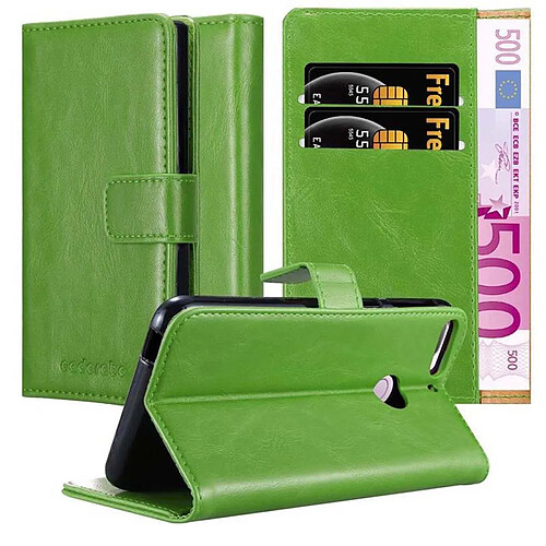 Cadorabo Coque HTC Desire 12 PLUS Etui en Vert