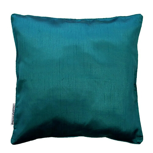 Paris Prix Housse de Coussin Shana 40x40cm Bleu