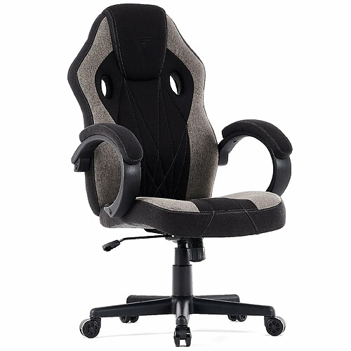 Sense7 SENSE 7 Prism | Siège Gamer Fabric Gaming Chair noir et gris