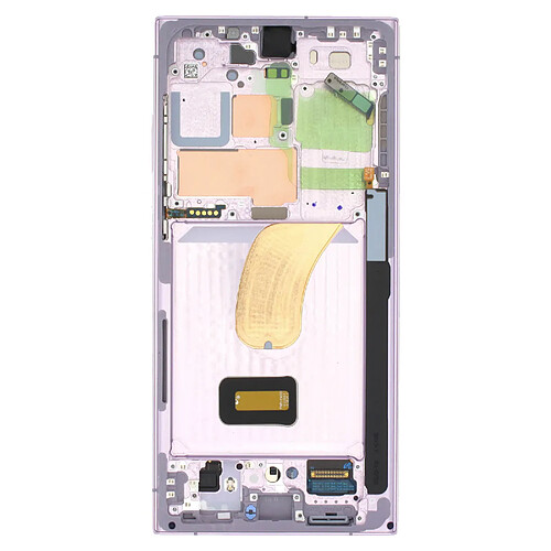 Écran Complet Officiel pour Samsung S23 Ultra Vitre Tactile et Châssis Lavande