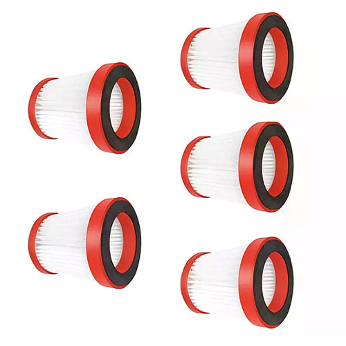 5 filtres pour aspirateur à main Xiaomi Deerma VC01, accessoires de remplacement, collecteur de poussière Portable