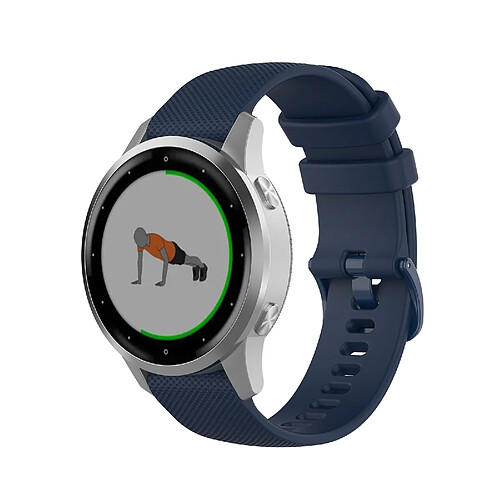 Bracelet de montre de remplacement pour Garmin Vivoactive 4S / Vivomove 3S Accessoires de montre Bleu