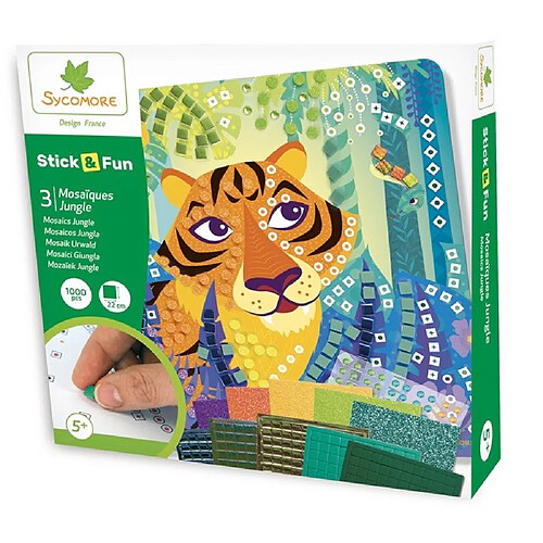 Au Sycomore Stick'n Fun Mosaiques Jungle