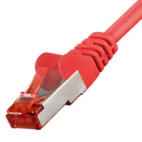 Digitus 1m Cat6 S-FTP câble de réseau S/FTP (S-STP) Rouge