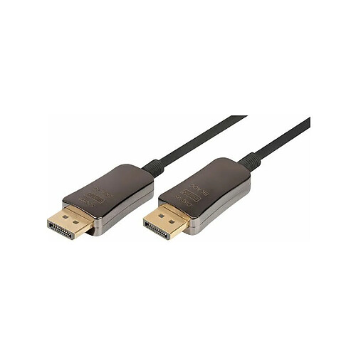 DIGITUS Câble de fibre optique hybride DisplayPort AOC, 10 m ()