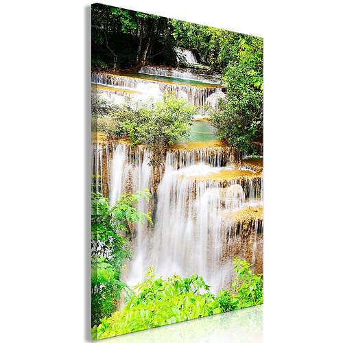 Artgeist Tableau - Paradise Waterfall (1 Part) Vertical [20x30]