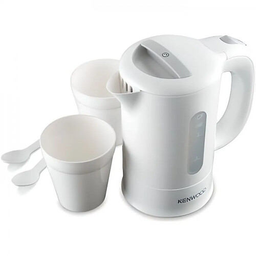 Bouilloire Electrique KENWOOD JKP250 de voyage Discovery - Blanc et gris