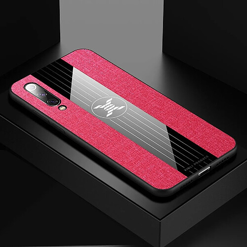 Wewoo Coque Souple Pour Xiaomi Mi 9 SE XINLI étui de protection en TPU antichoc Texture Rouge