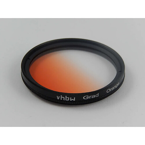 vhbw filtre couleur polarisant universel 77mm orange pour Canon, Casio, Pentax, Olympus, Panasonic, Sony, Nikon, Fuji / Fujifilm