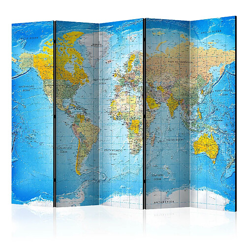 Artgeist Paravent - World Classic Map [Room Dividers] [225x172]