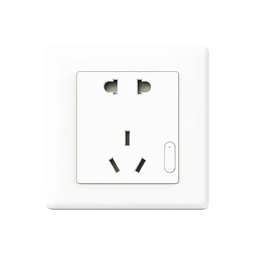 Wewoo Prise Connectée blanc pour Xiaomi Smart Home Aqara Smart de contrôle de la lumière murale Version ZigBee Plug, travail avec multifonctionnel Gateway CA1001 Mihome APP