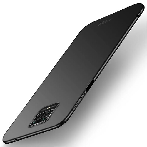 Coque en TPU bouclier givré noir pour votre Xiaomi Redmi Note 9 Pro/Note 9 Pro Max/Note 9S