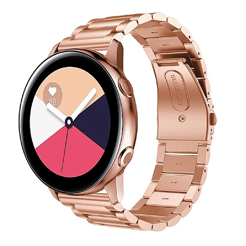 Bracelet en TPU or rose pour votre Samsung Galaxy Watch Active SM-R500