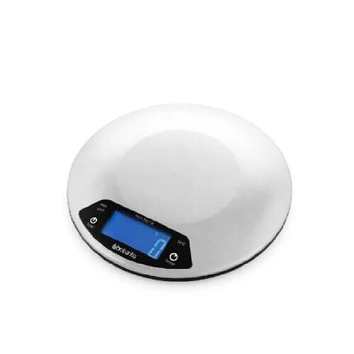 Brabantia 480560 Balance de Cuisine Digital Rond Matt Steel