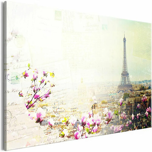 Paris Prix Tableau Imprimé Postcards From Paris Wide 60 x 90 cm