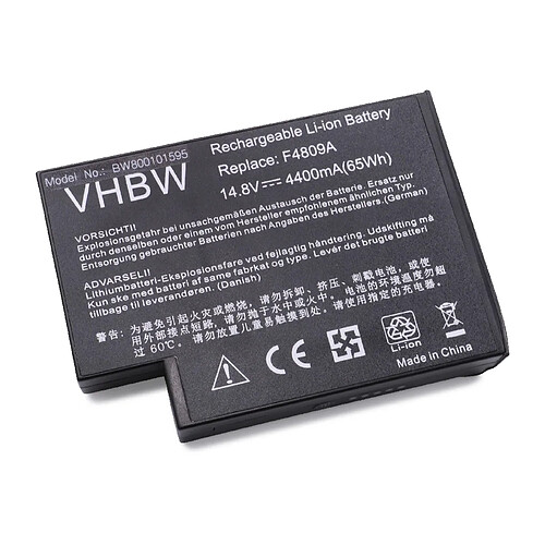 vhbw Batterie compatible avec HP / CompaQ Pavilion ZE4935WM-PR300UA, ZE4936EA-PN624EA, ZE4937EA-PQ838EA ordinateur portable (4400mAh, 14,8V, Li-ion)