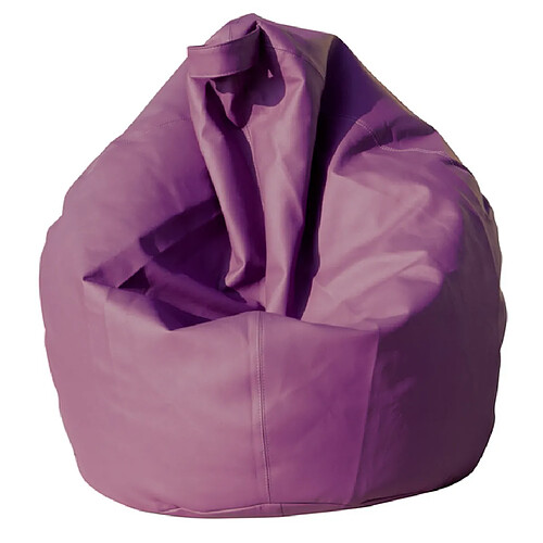 Alter Pouf élégant, couleur violet, Dimensions 80 x 120 x 80 cm