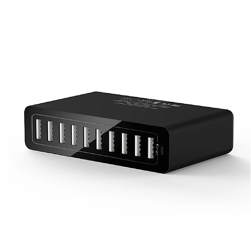 Universal 10 ports USB station chargeur rapide quai avec câble 50W États-Unis Australie UE Royaume-Uni Corée du Sud Prise Chargeur multiUSB pour iPad PC | Chargeur de téléphone mobile