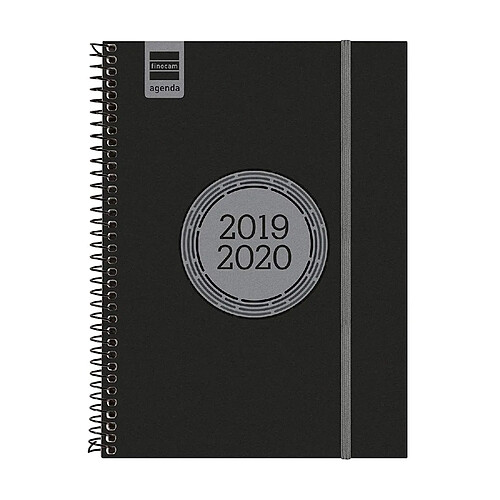 Finocam - Agenda 2019-2020 semainier paysage catalan Espir Label noir