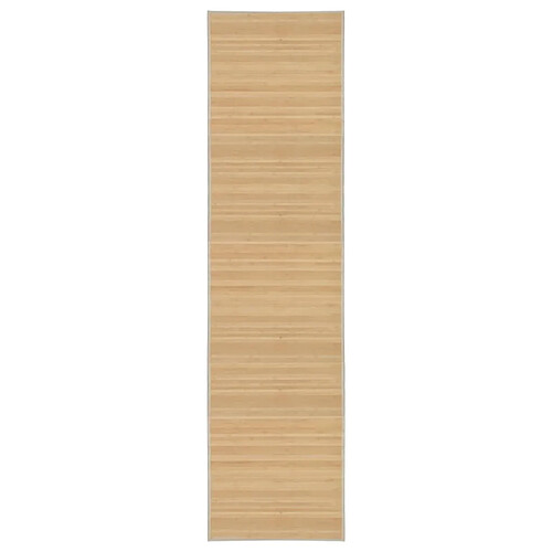 Decoshop26 Tapis Bambou 80 x 300 cm Naturel DEC023983