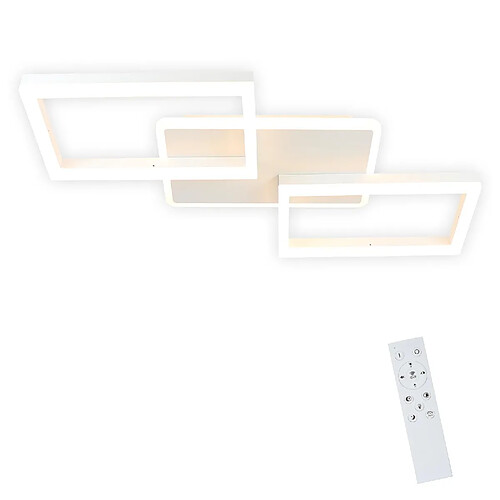 Autres Temps ZMH Plafonnier Cadre Rhombus 48W Chambre Dimmable