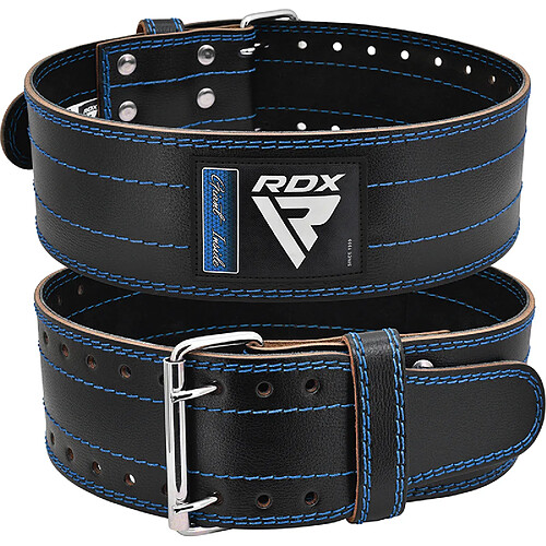 RDX Sports RDX RD1 ? Ceinture De Gymnastique En Cuir XL Bleu - RDX - WPB-RD1U-XL