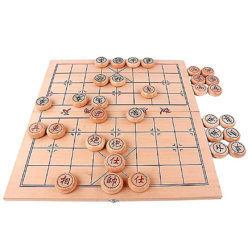 Universal Jeux d'échecs chinois en bois jeux de puzzle jeux de jouets