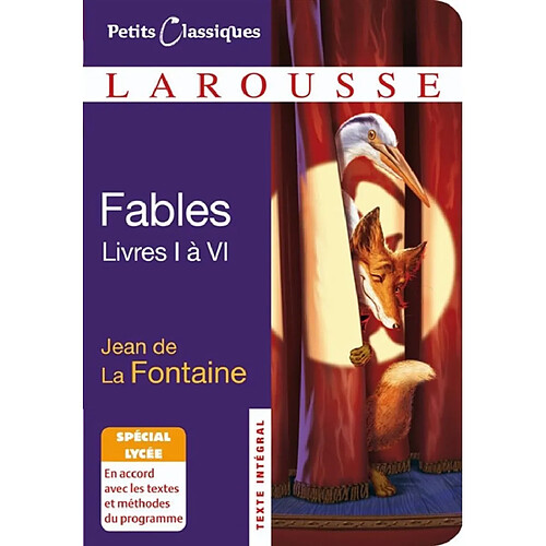 Fables : livres I à VI · Occasion