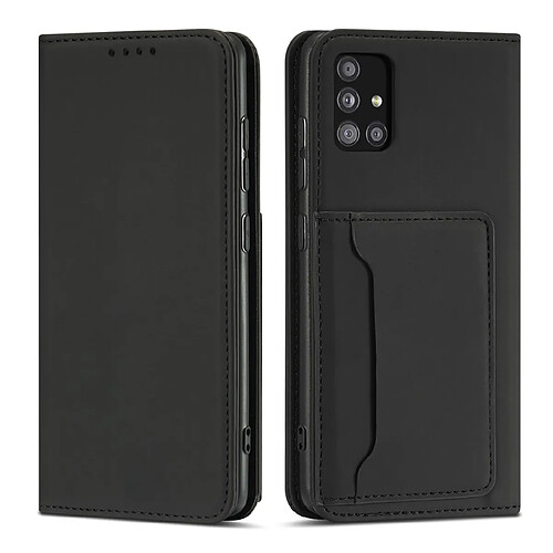 Ozzzo etui pour cartes magnetiques pour xiaomi redmi note 11 pro pouch wallet card support noir