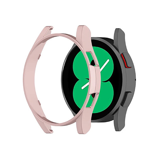 Coque en TPU demi-paquet évidé or rose pour votre Samsung Galaxy Watch4 40mm