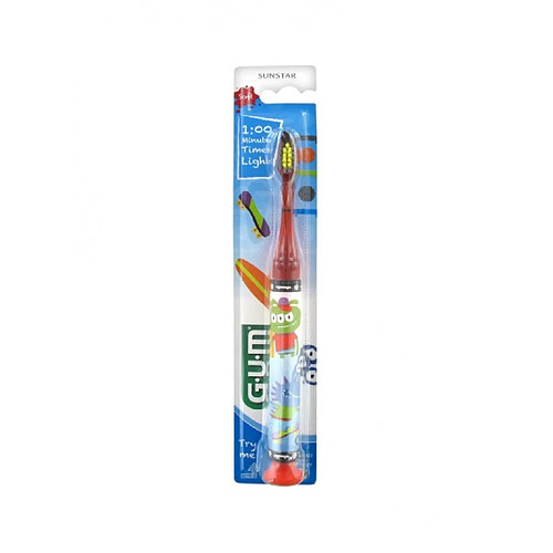 GUM Brosse à Dents Timer Light 7-9 ans