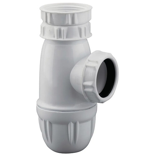 siphon évier - blanc - réglable - nf - sortie 40 mm - altech 75030000134