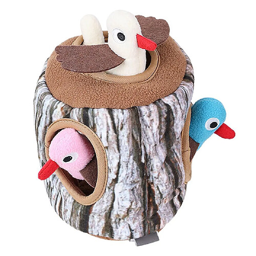 Chien Nose Training Snuffle Toy Ball Tree Hole Jouets interactifs Cadeau pour animaux de compagnie