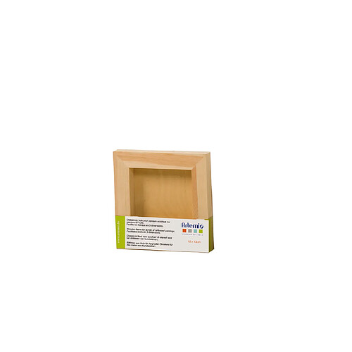 Cadre châssis Carré 15 cm Bois - Artémio