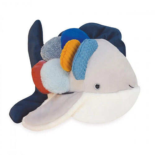 Histoire d'Ours Peluche poisson arc en ciel - 25 cm