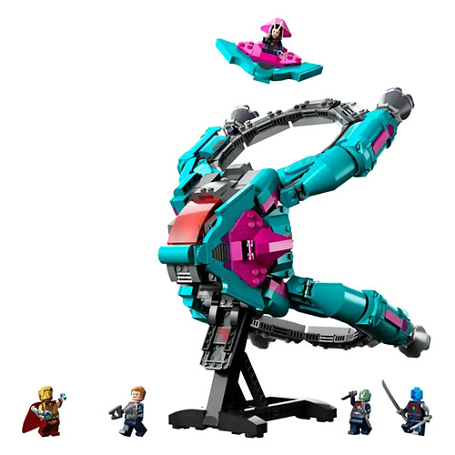 Lego 76255 Marvel Le Nouveau Vaisseau des Gardiens Multicolore