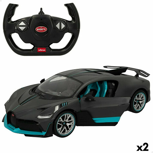 Voiture Télécommandée Bugatti Divo Gris foncé 1:14 (2 Unités)