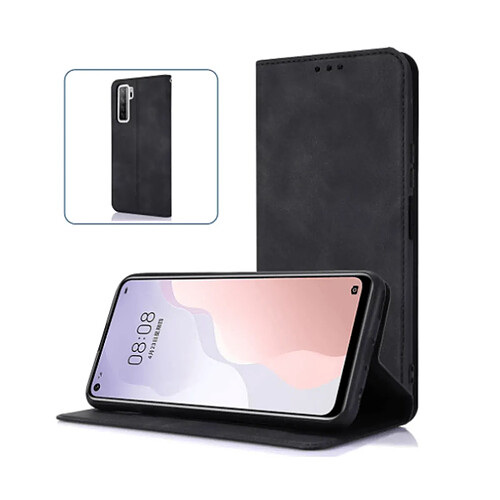 PHONECARE Coque MagneticFlipWallet pour Huawei Nova 9 SE - Noir