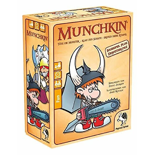 Pegasus Spiele 17222GA -A Munchkin 1A + 2