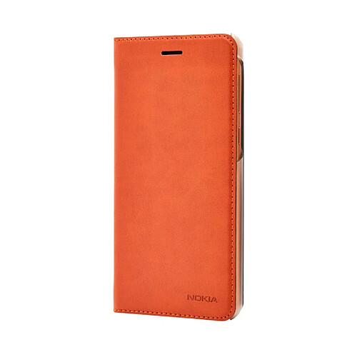 Etui de protection d'origine Nokia CP-304 à rabat orange compatible pour Nokia 2