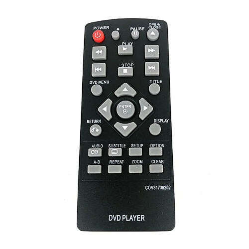 GUPBOO COV31736202 Télécommande pour lecteur DVD LG DP132NU DP132