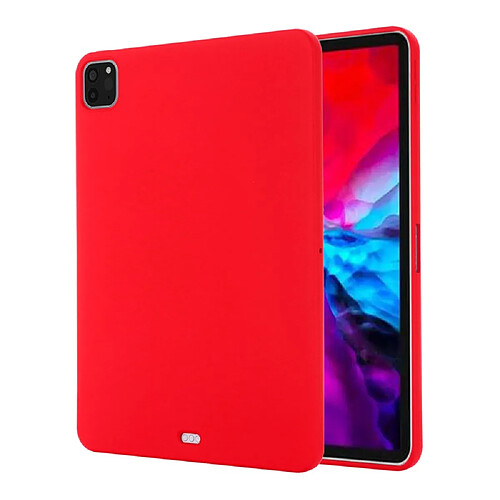 Coque en silicone rouge pour votre Apple iPad Pro 11 pouces (2021)