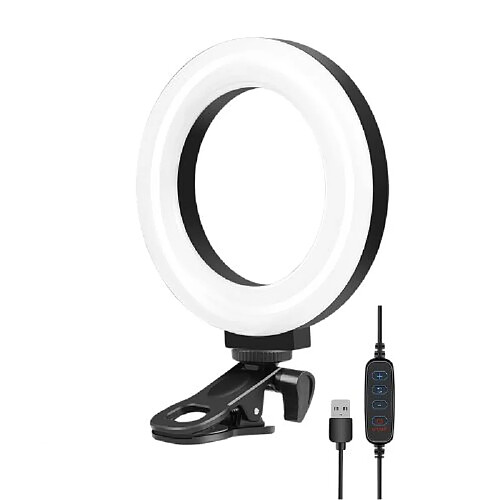 Yonis Ring Light USB 3 Modes Pour Photo Vidéo